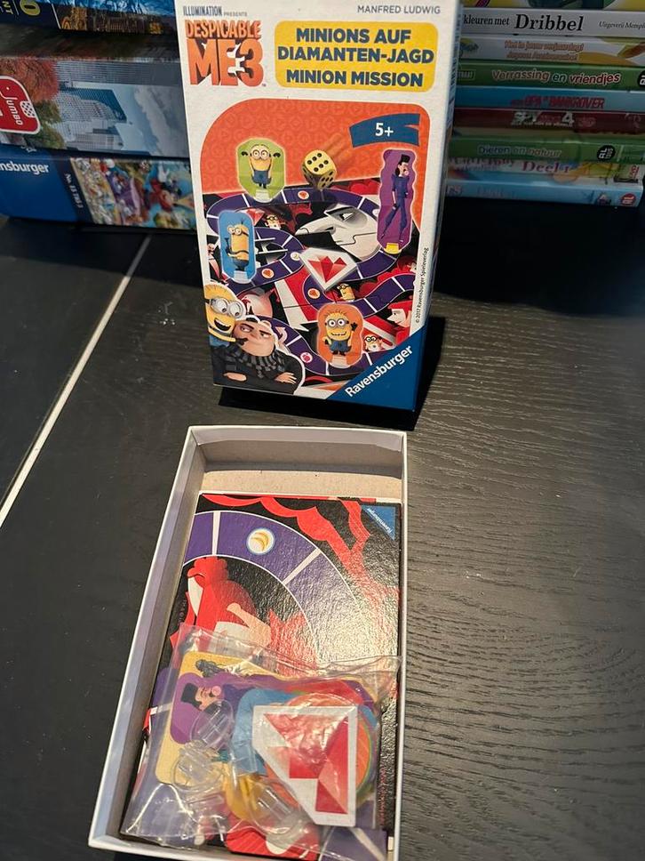 Spel | Minions, Hobby en Vrije tijd, Gezelschapsspellen | Bordspellen, Gebruikt, Een of twee spelers, Drie of vier spelers, Ophalen of Verzenden