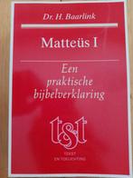 H. Baarlink, Mattheüs I (serie Tekst en Toelichting), Gelezen, Christendom | Protestants, H. Baarlink, Verzenden