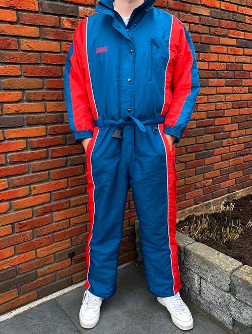 Vintage Skipak XL, Kleding | Heren, Wintersportkleding, Gedragen, Pak, Maat 56/58 (XL), Ophalen of Verzenden