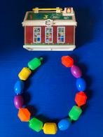 Fisher price SNAP LOCK kralen, plus FP SCHOOL LUNCHBOX, Ophalen of Verzenden, Zo goed als nieuw, Speelset