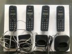 Set van 4 Panasonic KX-TG1611NL draadloze DECT telefoons, Telecommunicatie, Vaste telefoons | Handsets en Draadloos, Ophalen of Verzenden