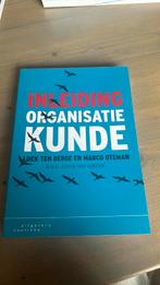 Loek ten Berge - Inleiding organisatiekunde, Boeken, Loek ten Berge; Marco Oteman, Ophalen of Verzenden, Zo goed als nieuw