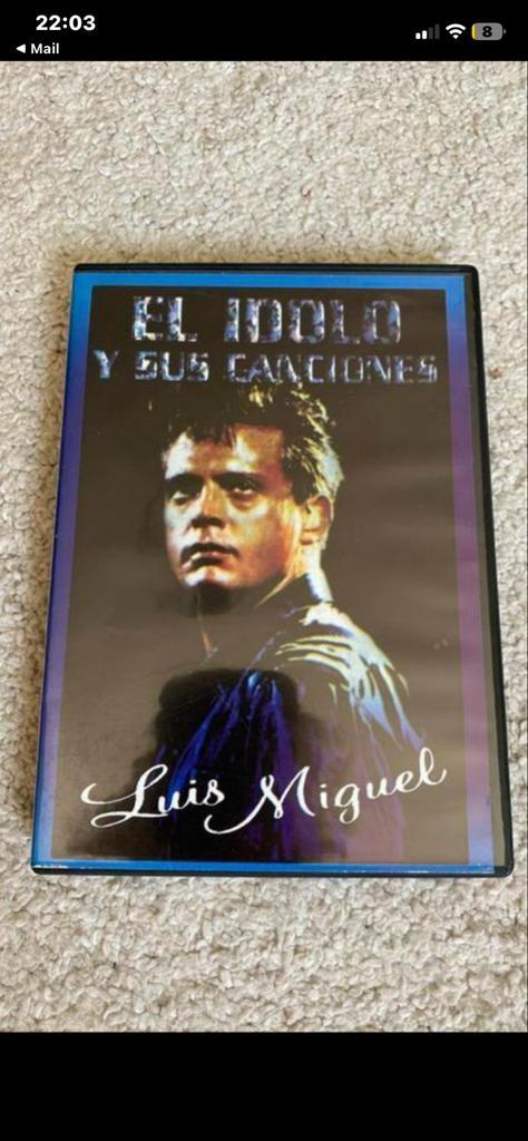 Luis Miguel - El Idolo y Sus Canciones DVD, Cd's en Dvd's, Dvd's | Muziek en Concerten, Gebruikt, Muziek en Concerten, Alle leeftijden