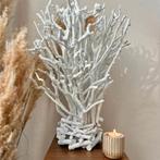 Houten ornament wit, Nieuw, Ophalen of Verzenden, Aa, Aa