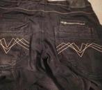 Als nieuwe FISHBONE jeans ZWART spijkerbroek W36 L32, Verzenden, Zo goed als nieuw, Zwart, W36 - W38 (confectie 52/54)