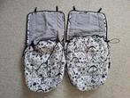 Wit met zwarte Miss Blackbirdy print Easywalker voetenzakjes, Ophalen of Verzenden, Gebruikt, 70 tot 85 cm, Slaapzak