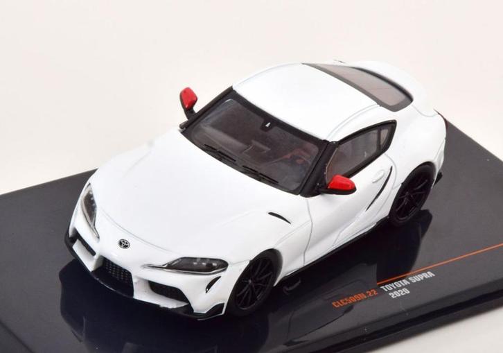 Toyota Supra 2020 Wit Schaal 1:43 Ixo Models Ref. IXOCLC509N, Hobby en Vrije tijd, Modelauto's | 1:43, Nieuw, Auto, Overige merken