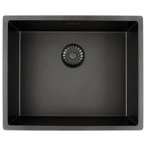 CARESSI CAGRPP50BK-FL Black Line Spoelbak  NIEUW IN DOOS, Huis en Inrichting, Keuken | Keukenelementen, Nieuw, Minder dan 100 cm