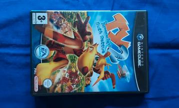 Nintendo gamecube spel TY 2 THE TASMANIAN TIGER BUSH RESCUE.