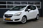 Opel Meriva 1.4 Turbo 88KW LPG 2014 Wit, Auto's, Voorwielaandrijving, Stof, Zwart, 4 cilinders