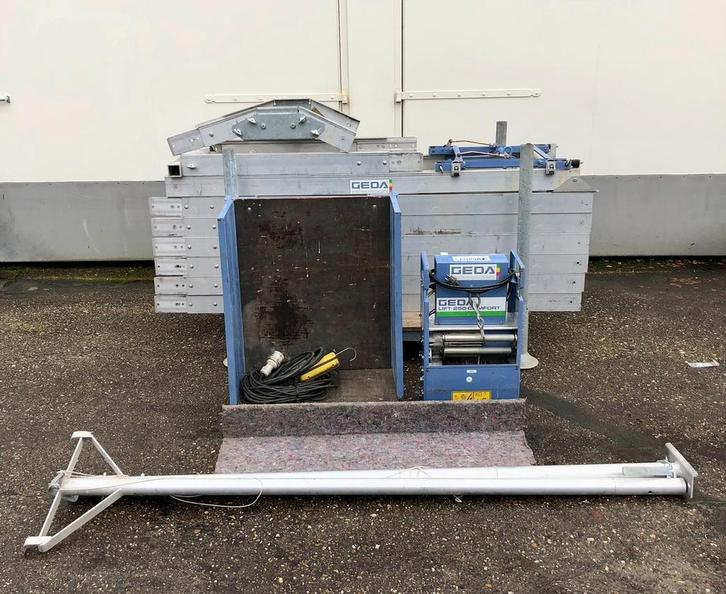 INKOOP pannenlift ladderlift verhuislift bouwlift lift, Doe-het-zelf en Verbouw, Overige Doe-het-zelf en Verbouw, Zo goed als nieuw