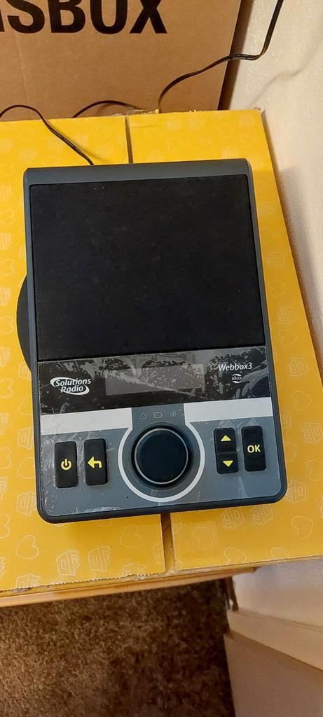 Sensotec Webbox 3 - Multimedia voor blinden en slechtzienden, Audio, Tv en Foto, Radio's, Gebruikt, Overige typen, Ophalen of Verzenden