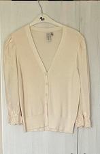 YAS Nieuw vestje, ecru, maat L.Leuke broderie mouwtjes., Ophalen of Verzenden, Nieuw, Maat 38/40 (M), Overige kleuren