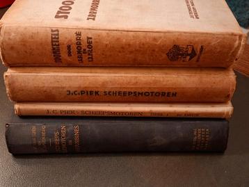 Oude technische boeken jaren '50 Stoomketels, Scheepsmotoren beschikbaar voor biedingen