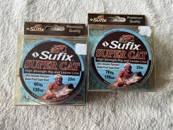 adv 54 / NIEUW mixset 2 blisters braid voor biggame SUFIX beschikbaar voor biedingen