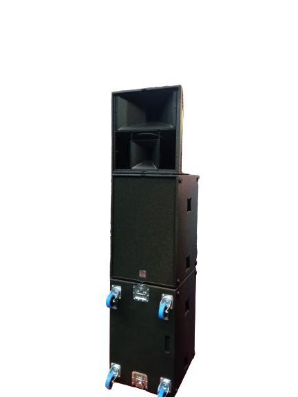 Audio Zenit demoset XPRO35/4, Audio, Tv en Foto, Professionele Audio-, Tv- en Video-apparatuur, Zo goed als nieuw, Audio, Ophalen of Verzenden