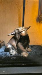 Bronzen Frans Bulldog Beeld, Antiek en Kunst, Ophalen of Verzenden