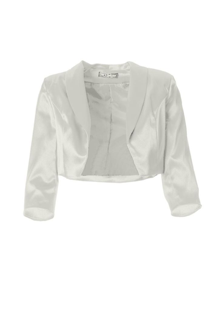 ivoor wit bolero jasje maat 38, 40, 42, Kleding | Dames, Trouwkleding en Trouwaccessoires, Nieuw, Accessoires, Wit, Ophalen of Verzenden