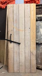 Sloophouten schuifdeur, Doe-het-zelf en Verbouw, Deuren en Horren, Ophalen, Binnendeur, Zo goed als nieuw, Schuifdeur