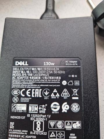 Dell oplader 130 Watt beschikbaar voor biedingen