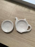 Heel erg leuke schoteltjes voor je theezakjes edme wedgwood, Ophalen of Verzenden, Zo goed als nieuw, Glas of Kopje