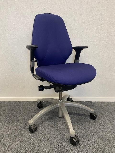 RH Logic 300 (gebruikt), Huis en Inrichting, Bureaustoelen, Gebruikt, Bureaustoel, Blauw, Ergonomisch, Ophalen of Verzenden