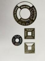 embossing mallen 4 stuks , NIEUW, Feestdagen, Ophalen of Verzenden, Nieuw, Overige thema's, Pons of Mal