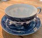 Porseleinen kop en schotel Blue Willow, Ophalen of Verzenden