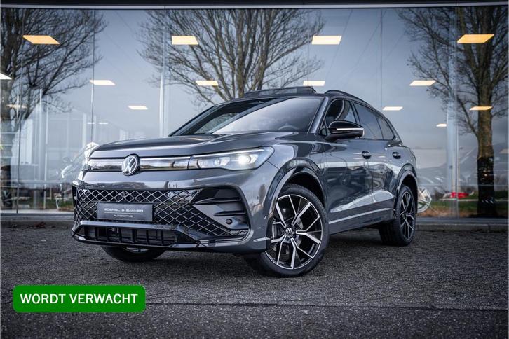 Volkswagen Tiguan eHybrid R-Line Edition * Panodak * Trekhaa, Auto's, Volkswagen, Bedrijf, Te koop, Tiguan, 360° camera, ABS, Achteruitrijcamera