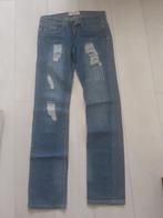 23- CoolCat Dare to rebel dames spijkerbroek maat S, Ophalen, Zo goed als nieuw, Blauw, W27 (confectie 34) of kleiner