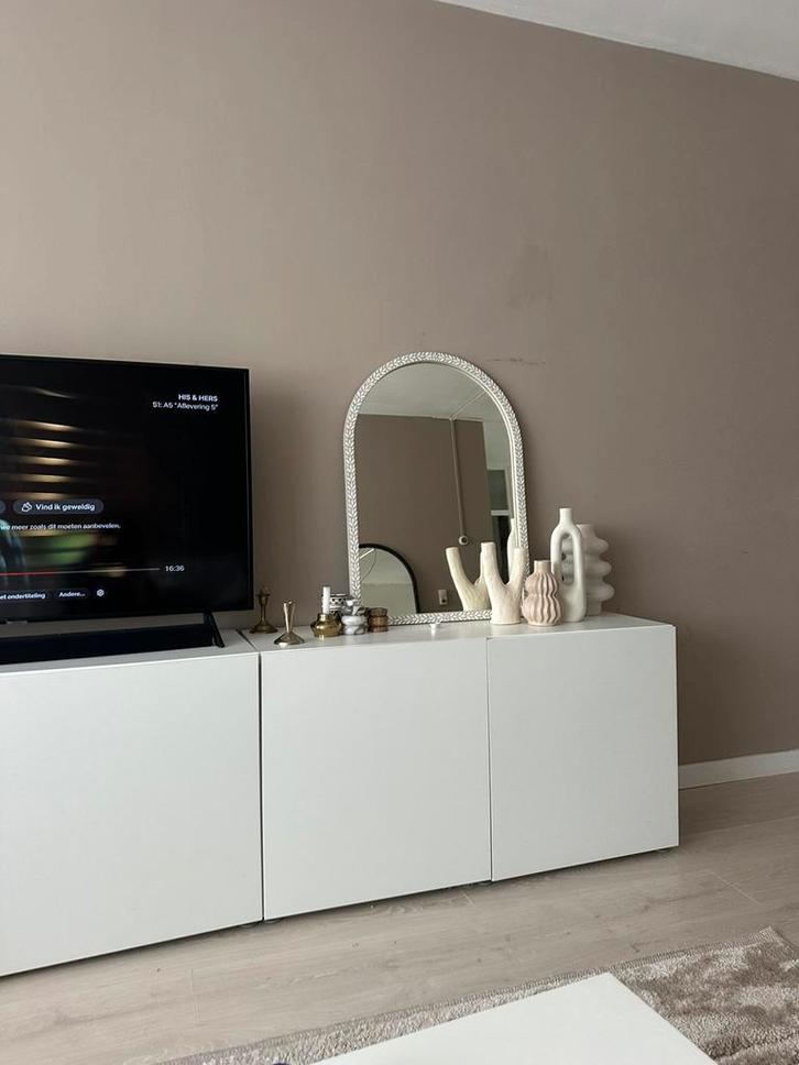 Ikea Besta wit, Huis en Inrichting, Kasten | Televisiemeubels, Zo goed als nieuw, Minder dan 100 cm, 25 tot 50 cm, Ophalen of Verzenden