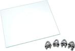 2x Ikea detolf glasplaat inclusief bevestigings, Huis en Inrichting, Kasten | Vitrinekasten, Zo goed als nieuw, Minder dan 100 cm