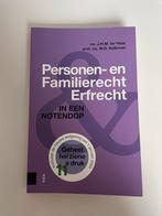 Personen- en Familierecht en Erfrecht 11e druk, Boeken, Ophalen of Verzenden, Alpha, Zo goed als nieuw, W.D. Kolkman; J.H.M. ter Haar