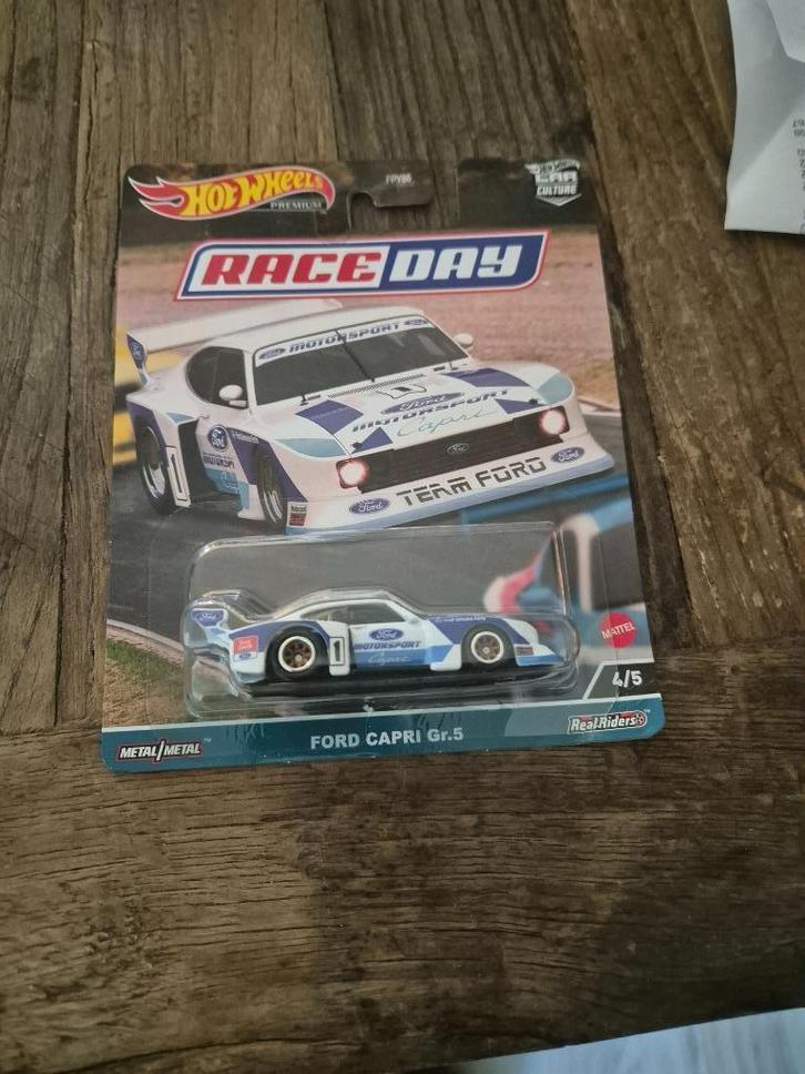 Hot Wheels Car Culture ford capri gr.5 race day, Hobby en Vrije tijd, Modelauto's | Overige schalen, Nieuw, Auto, Ophalen of Verzenden