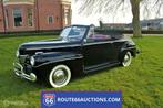 Ford V8 Cabriolet Super Deluxe Cabriolet | Route 66 Auctions, Auto's, Oldtimers, Lederen bekleding, Overige carrosserieën, Zwart