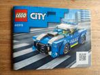 Lego City: politieauto 5+ (nr. 60312), Ophalen of Verzenden, Zo goed als nieuw, Complete set, Lego