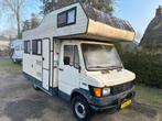 Mercedes 308 benzine camper wegenbelasting vrij / APK vrij!, Chemisch toilet, Alkoof, Mercedes-Benz, Bedrijf