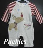 Maat 50/56 1-delig pakje X-mas *NIEUW* (7845), Kinderen en Baby's, Babykleding | Maat 50, Nieuw, Ophalen of Verzenden, Pakje, Pequilino