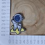 Embleem applicatie Patch Astronaut  Het embleem is makkelijk, Hobby en Vrije tijd, Hm, Nieuw, T, Ophalen of Verzenden