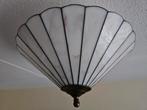 Zeer fraaie vintage 80 er jaren Tiffany stijl plavondlamp., Antiek en Kunst, Ophalen of Verzenden