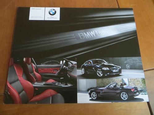 Folder BMW Z4 M Coupe, BMW Z4 M Roadster Individual 2008, Boeken, Auto's | Folders en Tijdschriften, Zo goed als nieuw, BMW, Ophalen of Verzenden