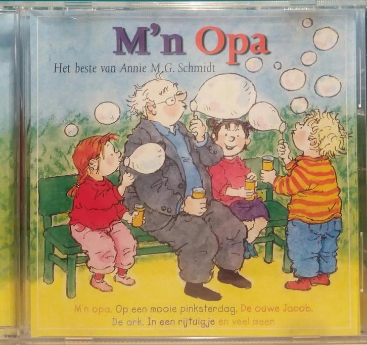 Annie MG Schmidt M’n opa KRASVRIJE CD, Cd's en Dvd's, Cd's | Kinderen en Jeugd, Zo goed als nieuw, Ophalen of Verzenden