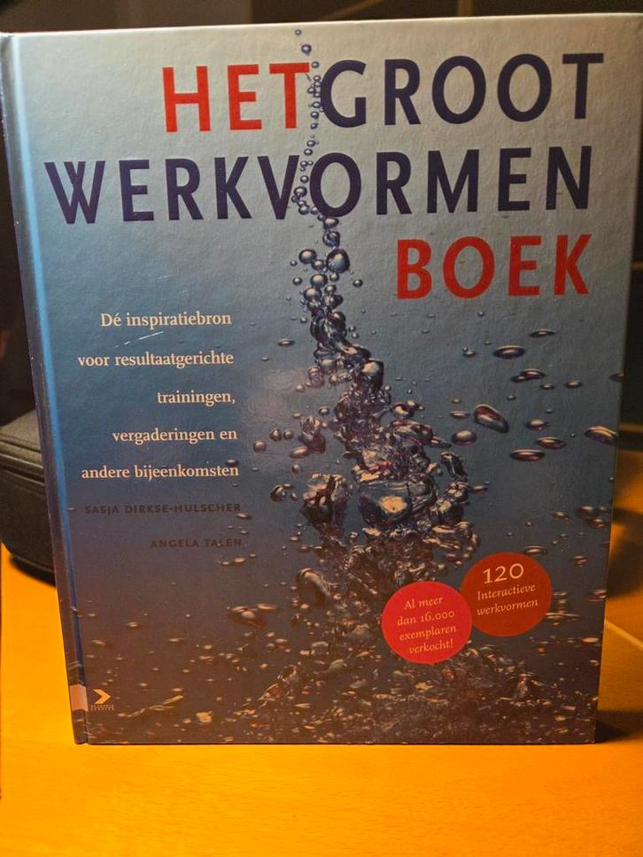 Het Groot Werkvormenboek - Inspiratie voor trainingen, Boeken, Advies, Hulp en Training, Zo goed als nieuw, Ophalen of Verzenden
