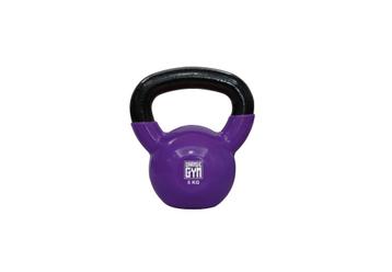 Orange Gym Vinyl Kettlebell 6 kg beschikbaar voor biedingen
