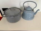 Ketel en pan emaille, Ophalen of Verzenden