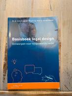 Basisboek legal design, Boeken, Ophalen of Verzenden, Beta, Zo goed als nieuw, HBO