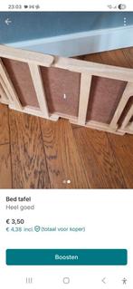 Handige bedtafel voor ontbijt of laptop, Diversen, Ophalen of Verzenden, Gebruikt