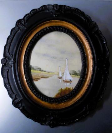 vintage Aquarel  beschikbaar voor biedingen