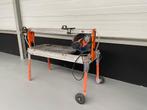 Nette gebruikte Battipav brugzaag / tegelzaagmachine 100cm, Doe-het-zelf en Verbouw, Gereedschap | Zaagmachines, Ophalen, Zo goed als nieuw