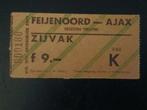 Ticket 81-82 Feyenoord-ajax, Ophalen of Verzenden, Zo goed als nieuw, Ajax, Overige typen